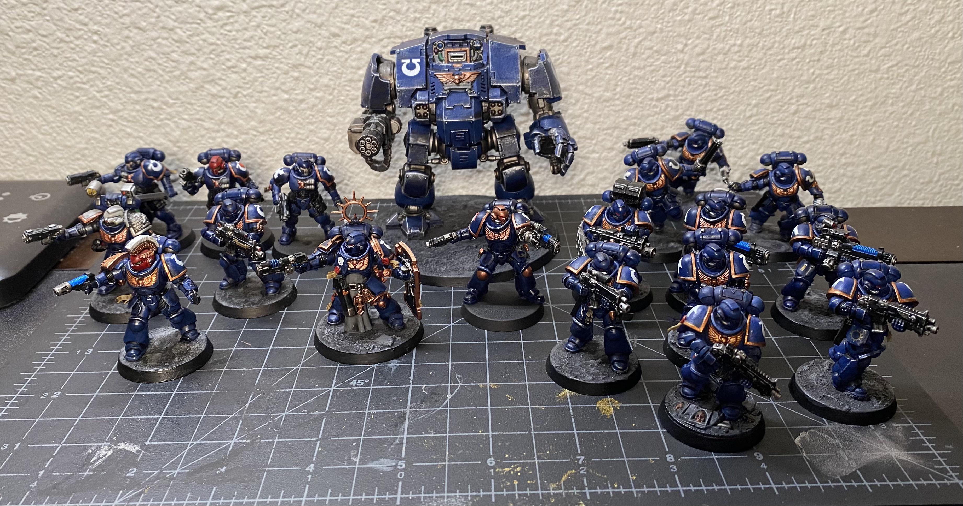 exercito padrão de ultra Marines